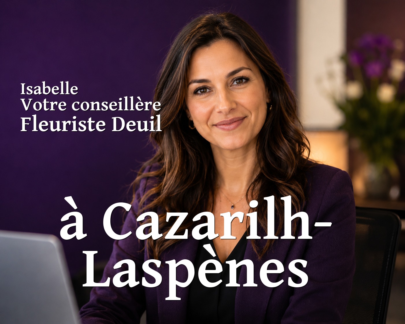 Isabelle, votre conseillère Fleuriste Deuil à Cazarilh-Laspènes