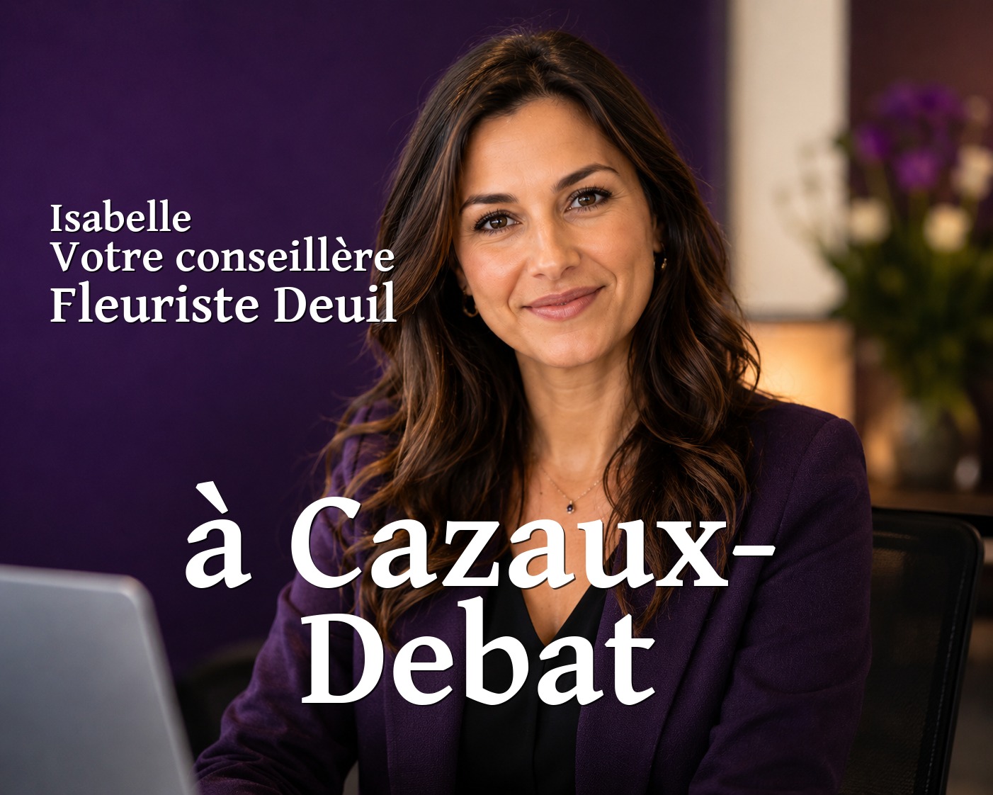 Isabelle, votre conseillère Fleuriste Deuil à Cazaux-Debat