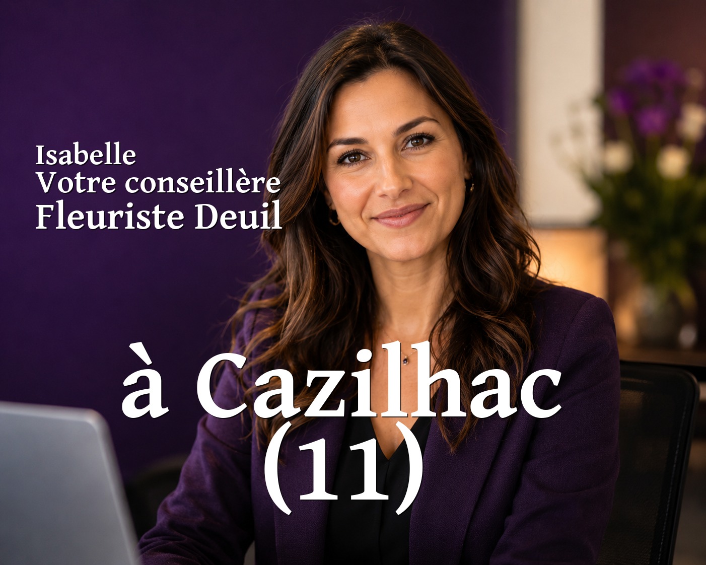 Isabelle, votre conseillère Fleuriste Deuil à Cazilhac (11)