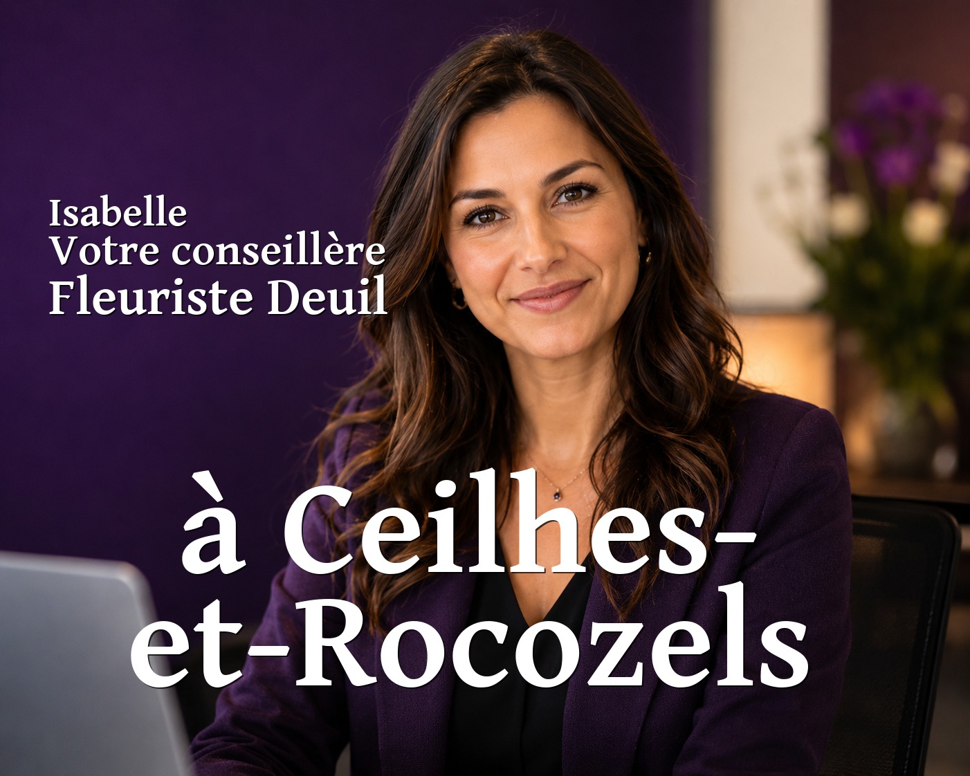 Isabelle, votre conseillère Fleuriste Deuil à Ceilhes-et-Rocozels