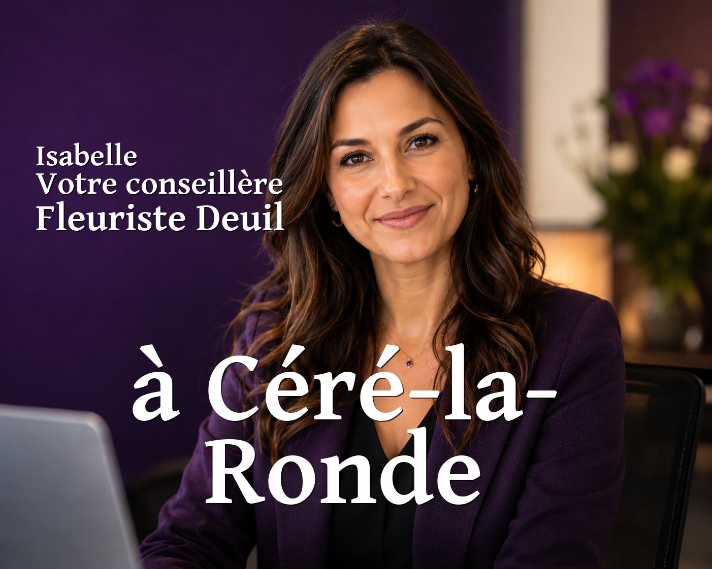 Isabelle, votre conseillère Fleuriste Deuil à Céré-la-Ronde