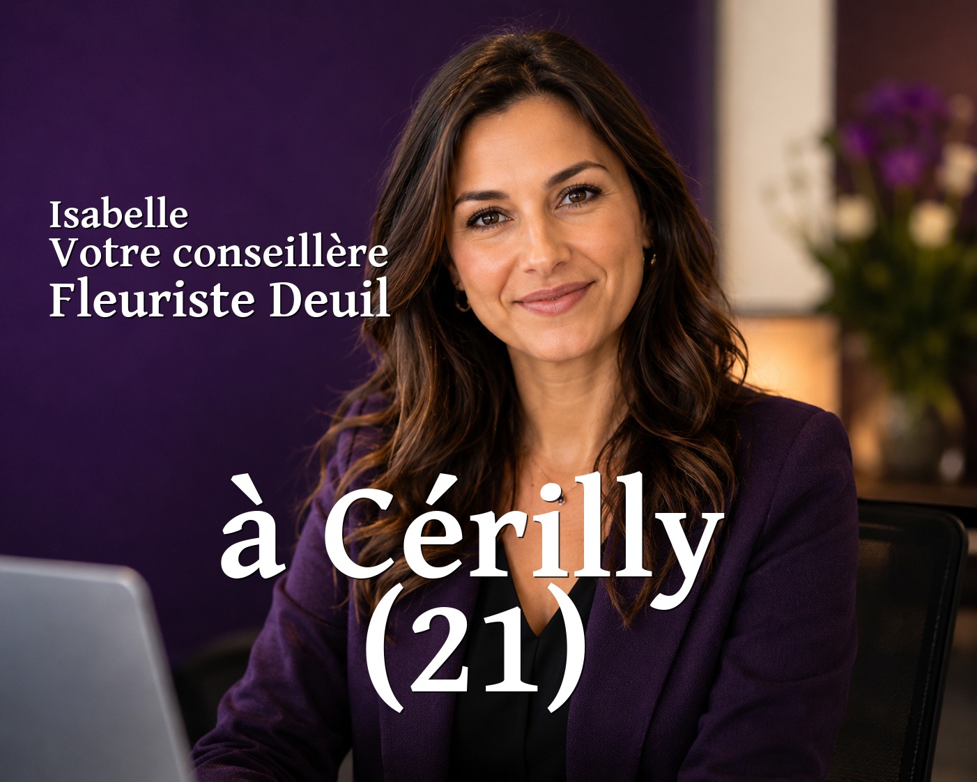 Isabelle, votre conseillère Fleuriste Deuil à Cérilly (21)