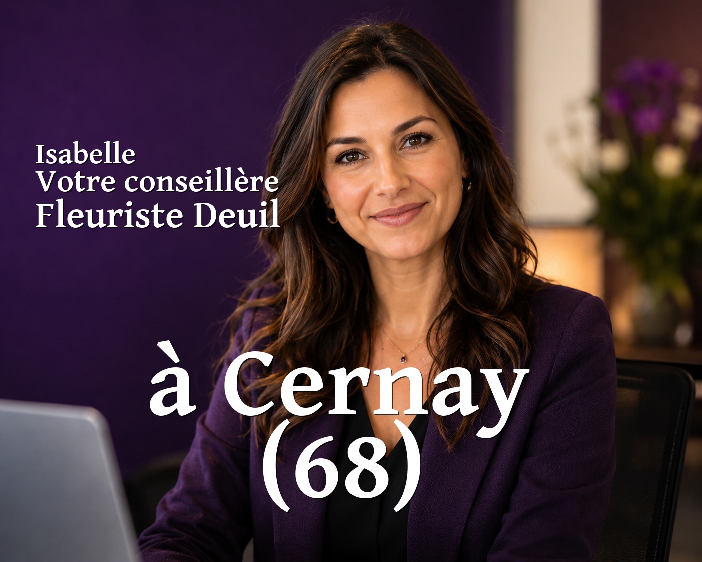 Isabelle, votre conseillère Fleuriste Deuil à Cernay (68)
