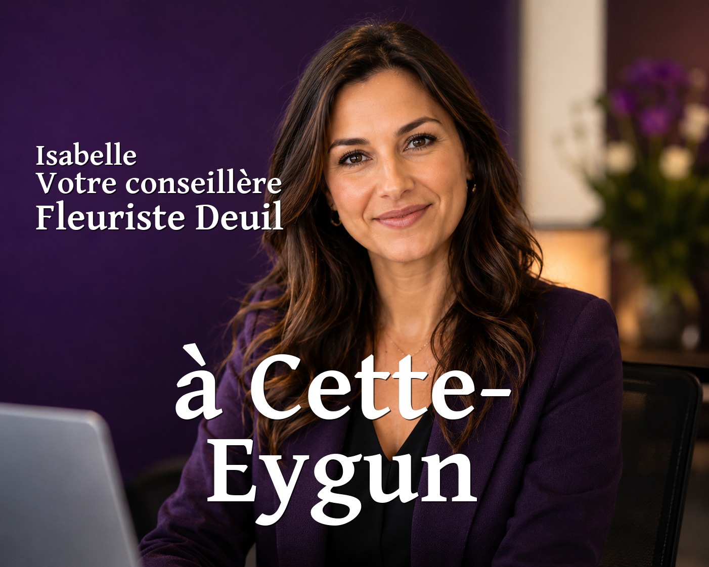 Isabelle, votre conseillère Fleuriste Deuil à Cette-Eygun
