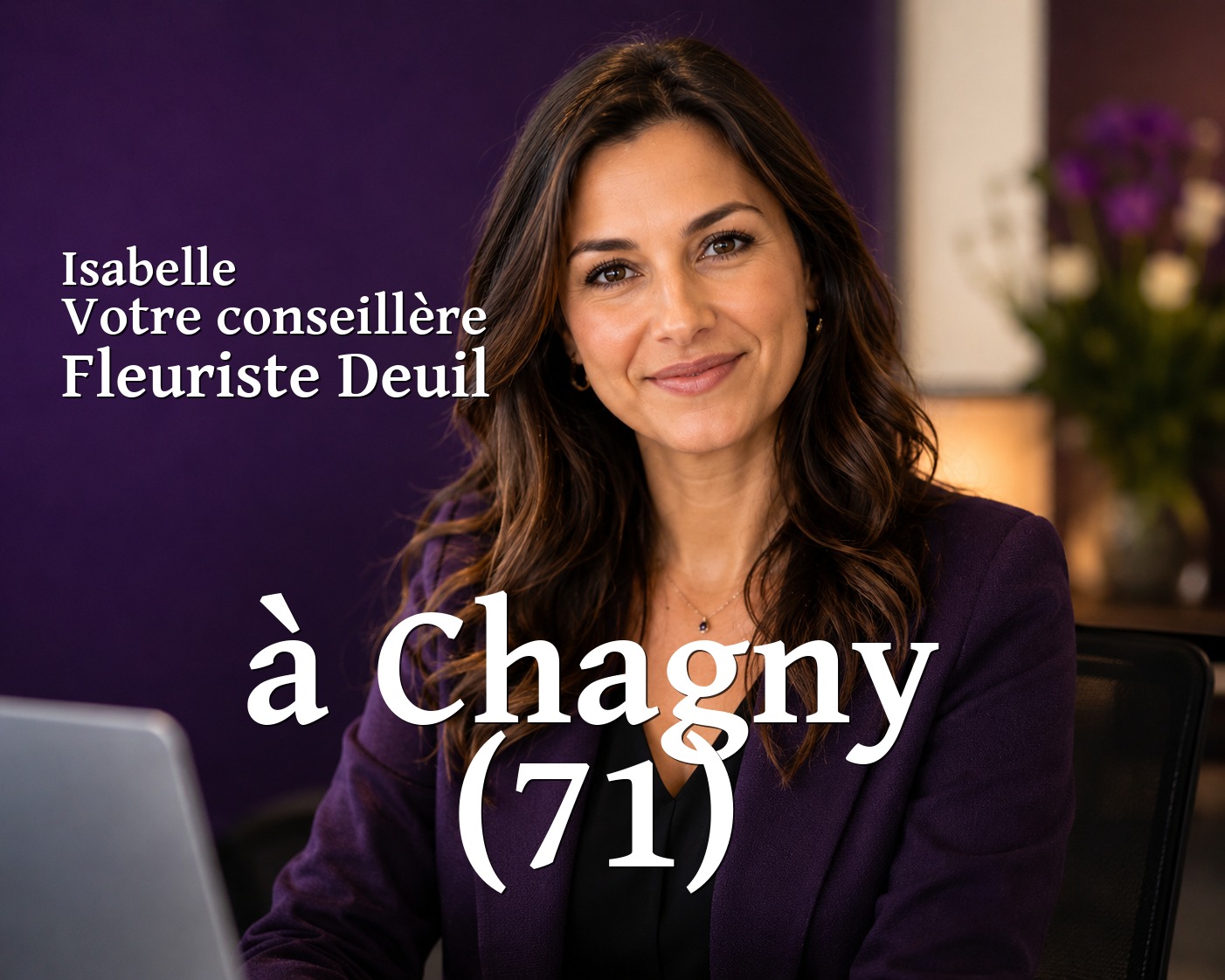 Isabelle, votre conseillère Fleuriste Deuil à Chagny (71)