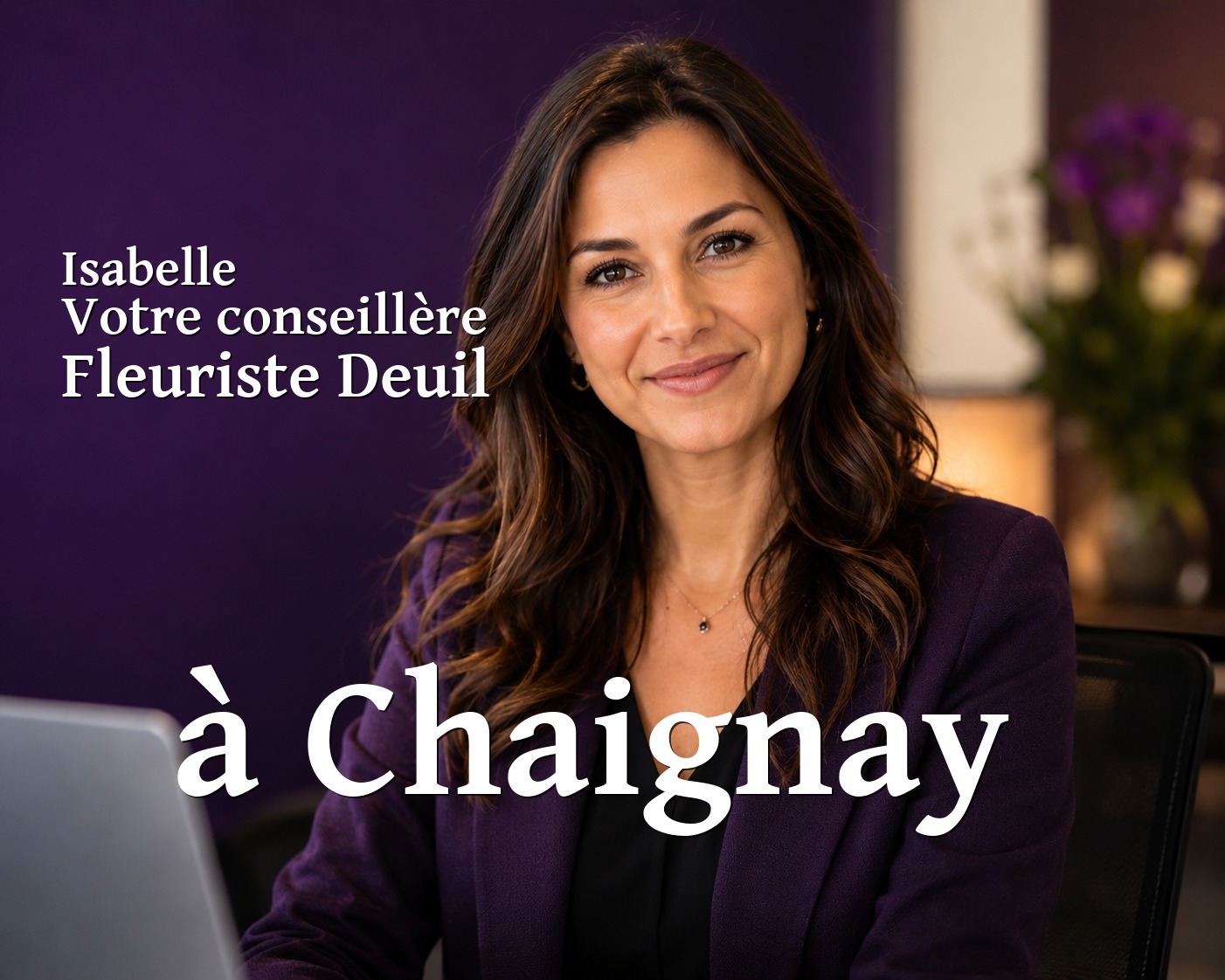 Isabelle, votre conseillère Fleuriste Deuil à Chaignay