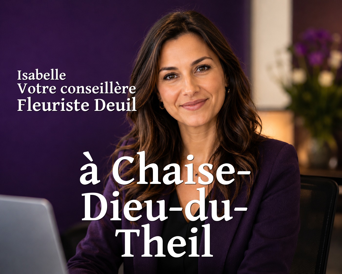 Isabelle, votre conseillère Fleuriste Deuil à Chaise-Dieu-du-Theil