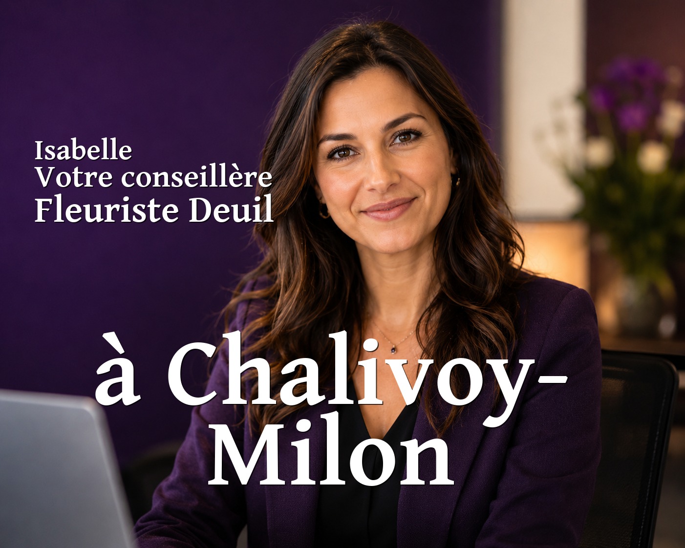 Isabelle, votre conseillère Fleuriste Deuil à Chalivoy-Milon