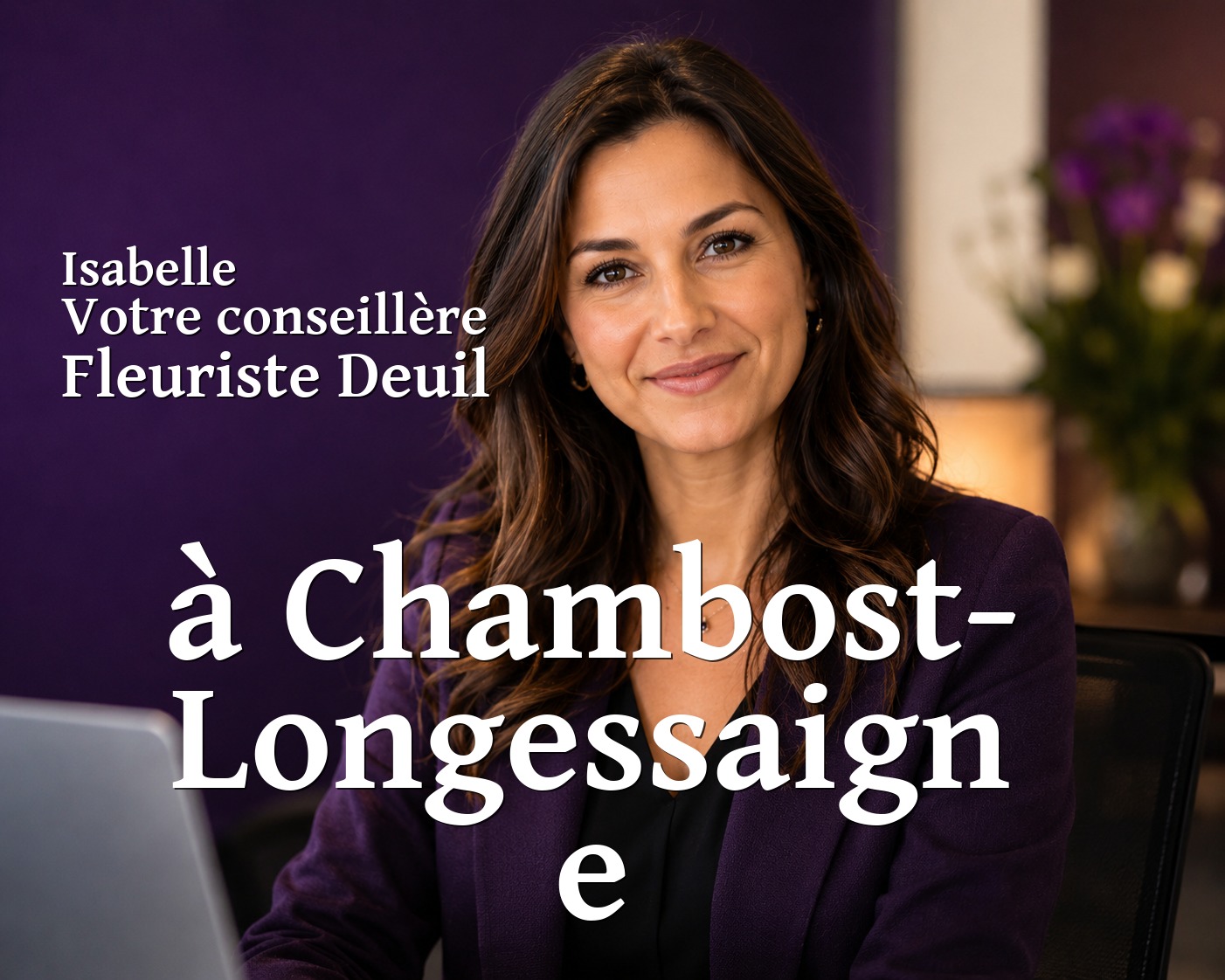 Isabelle, votre conseillère Fleuriste Deuil à Chambost-Longessaigne