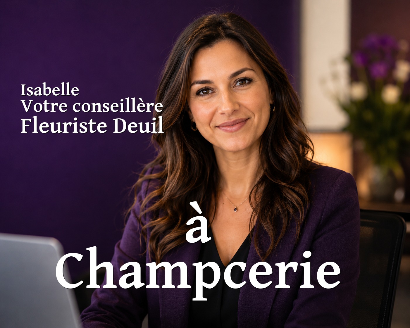 Isabelle, votre conseillère Fleuriste Deuil à Champcerie