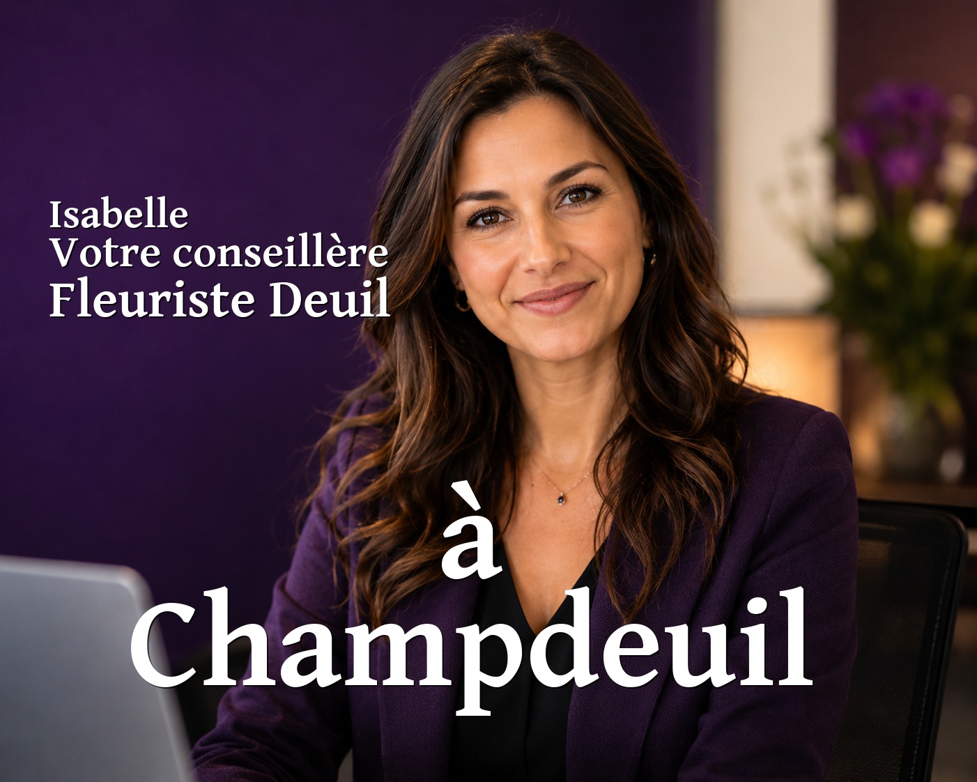 Isabelle, votre conseillère Fleuriste Deuil à Champdeuil