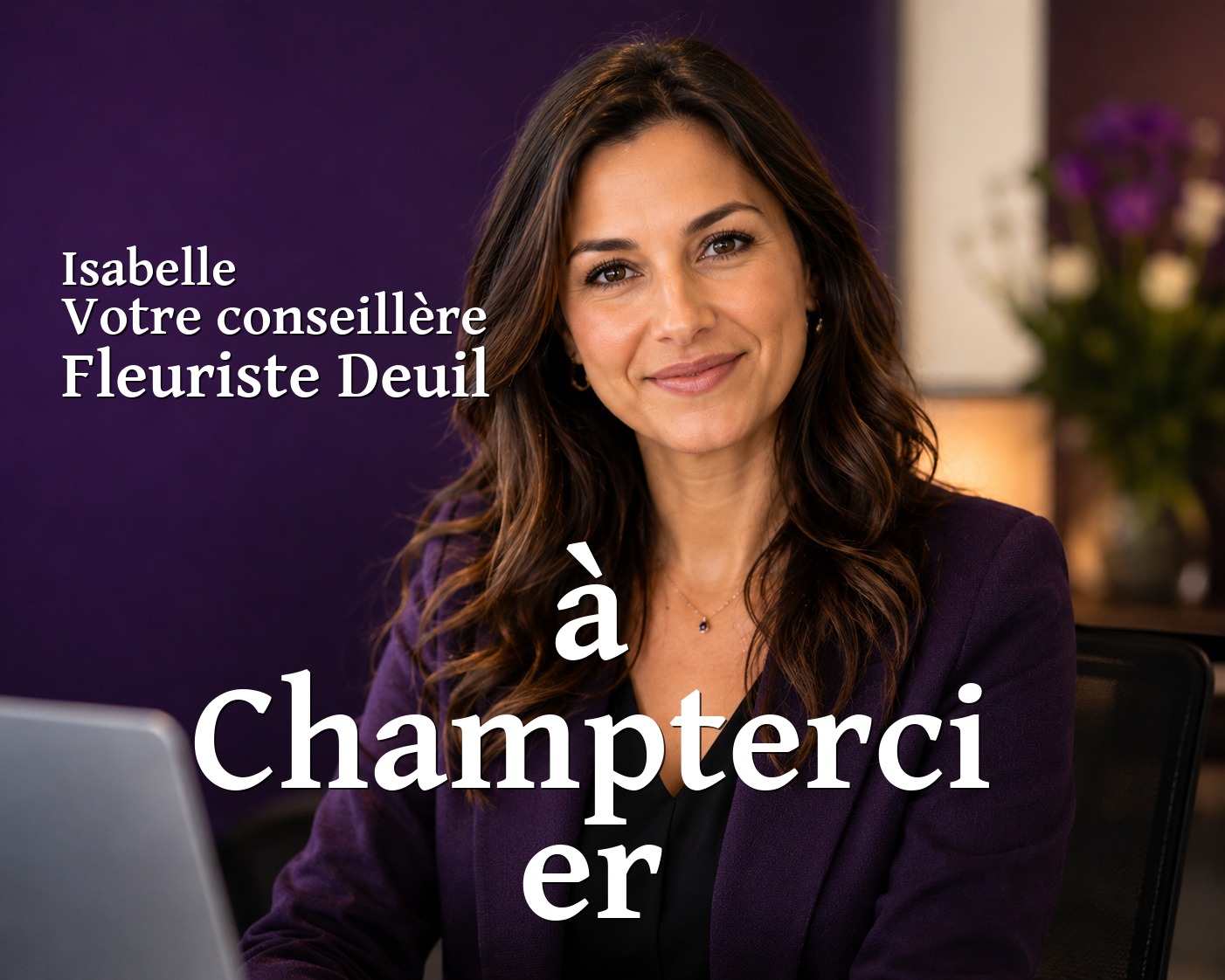 Isabelle, votre conseillère Fleuriste Deuil à Champtercier