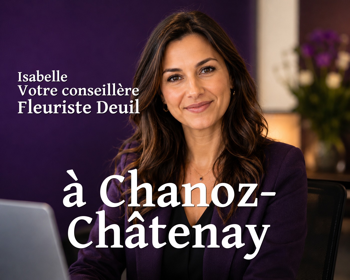 Isabelle, votre conseillère Fleuriste Deuil à Chanoz-Châtenay