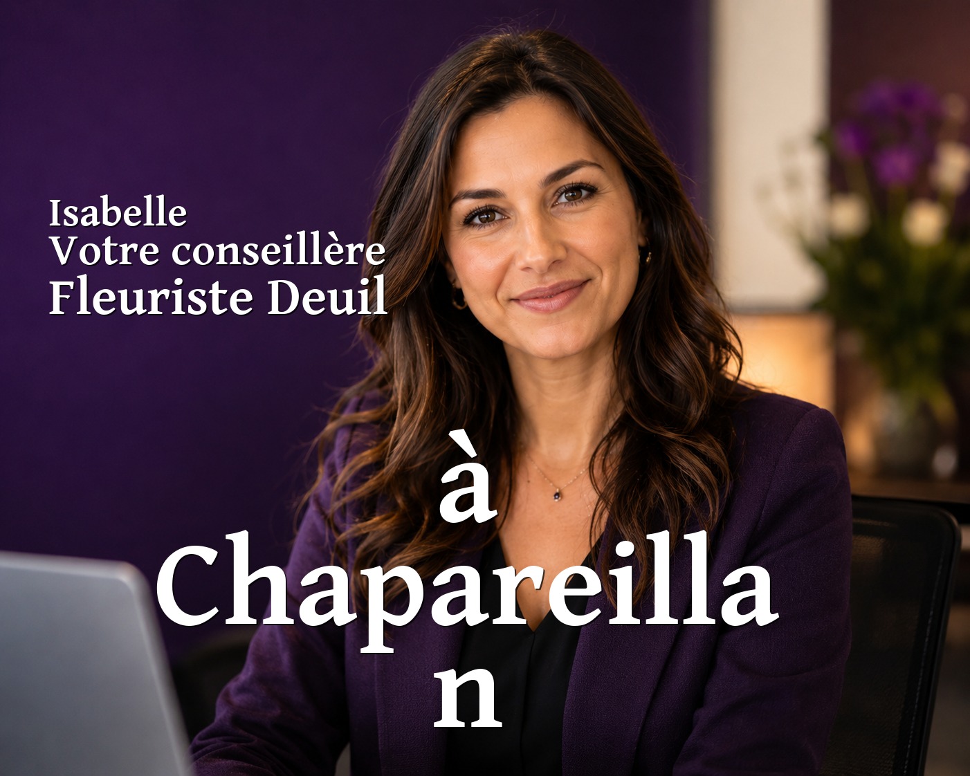 Isabelle, votre conseillère Fleuriste Deuil à Chapareillan