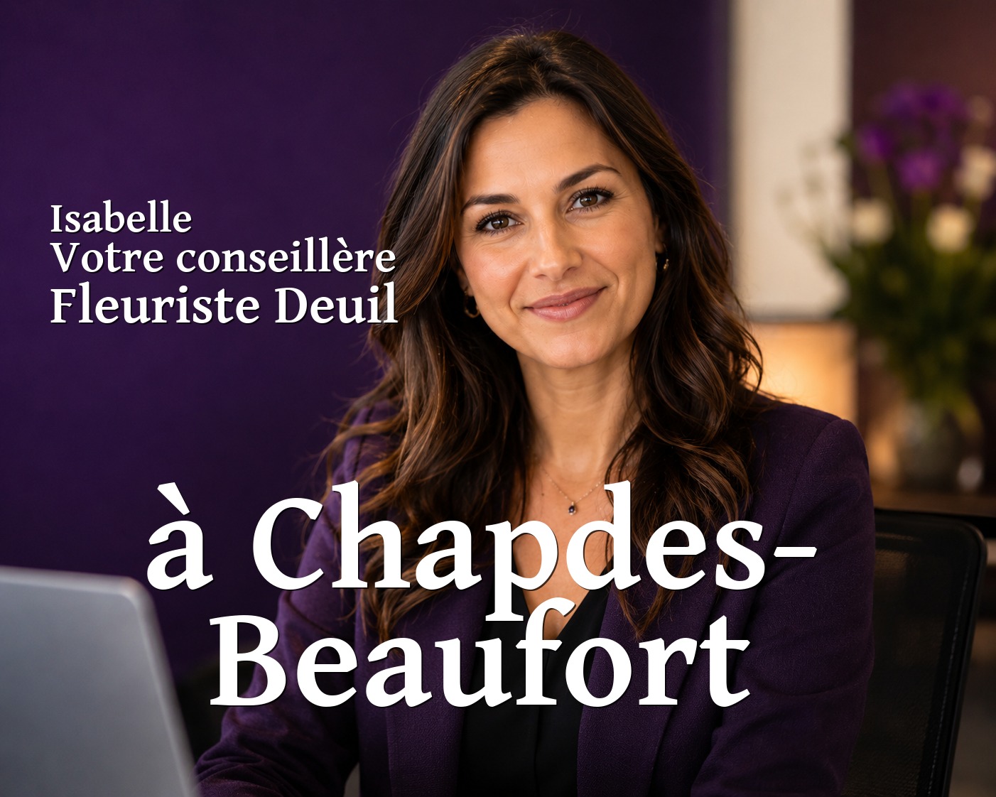 Isabelle, votre conseillère Fleuriste Deuil à Chapdes-Beaufort