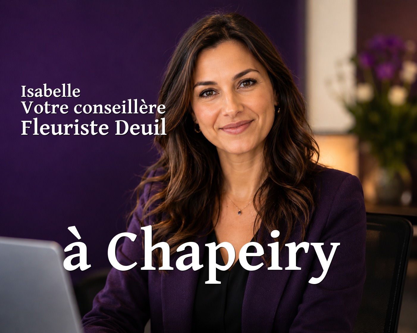 Isabelle, votre conseillère Fleuriste Deuil à Chapeiry