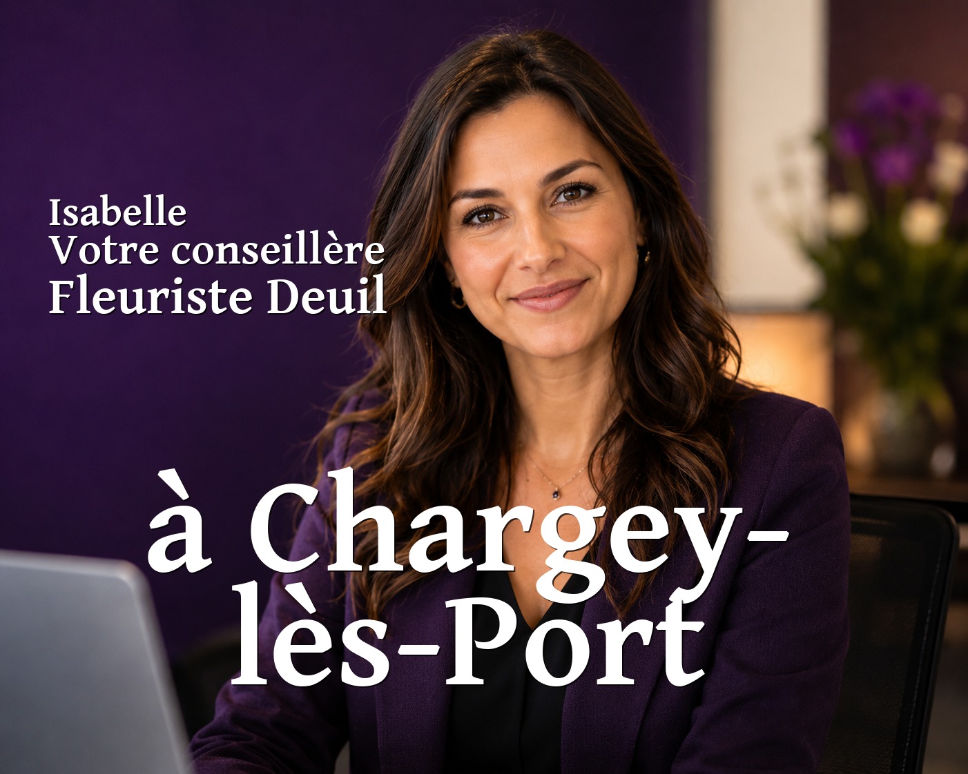 Isabelle, votre conseillère Fleuriste Deuil à Chargey-lès-Port