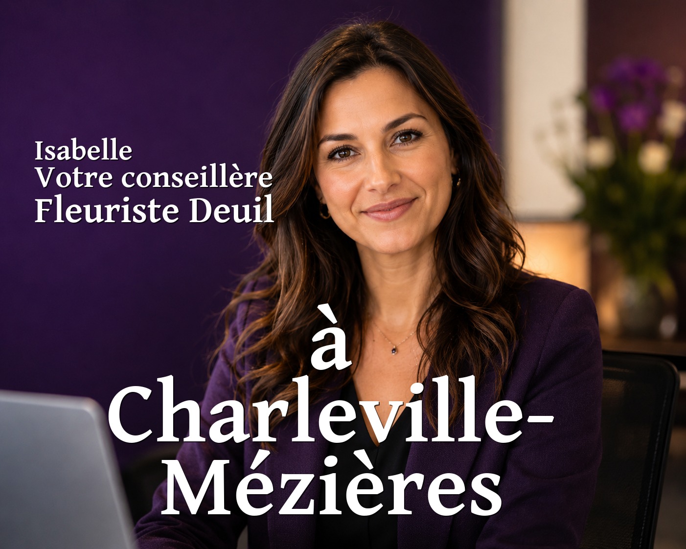 Isabelle, votre conseillère Fleuriste Deuil à Charleville-Mézières