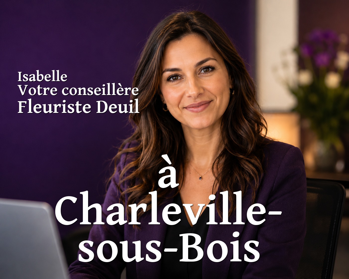 Isabelle, votre conseillère Fleuriste Deuil à Charleville-sous-Bois