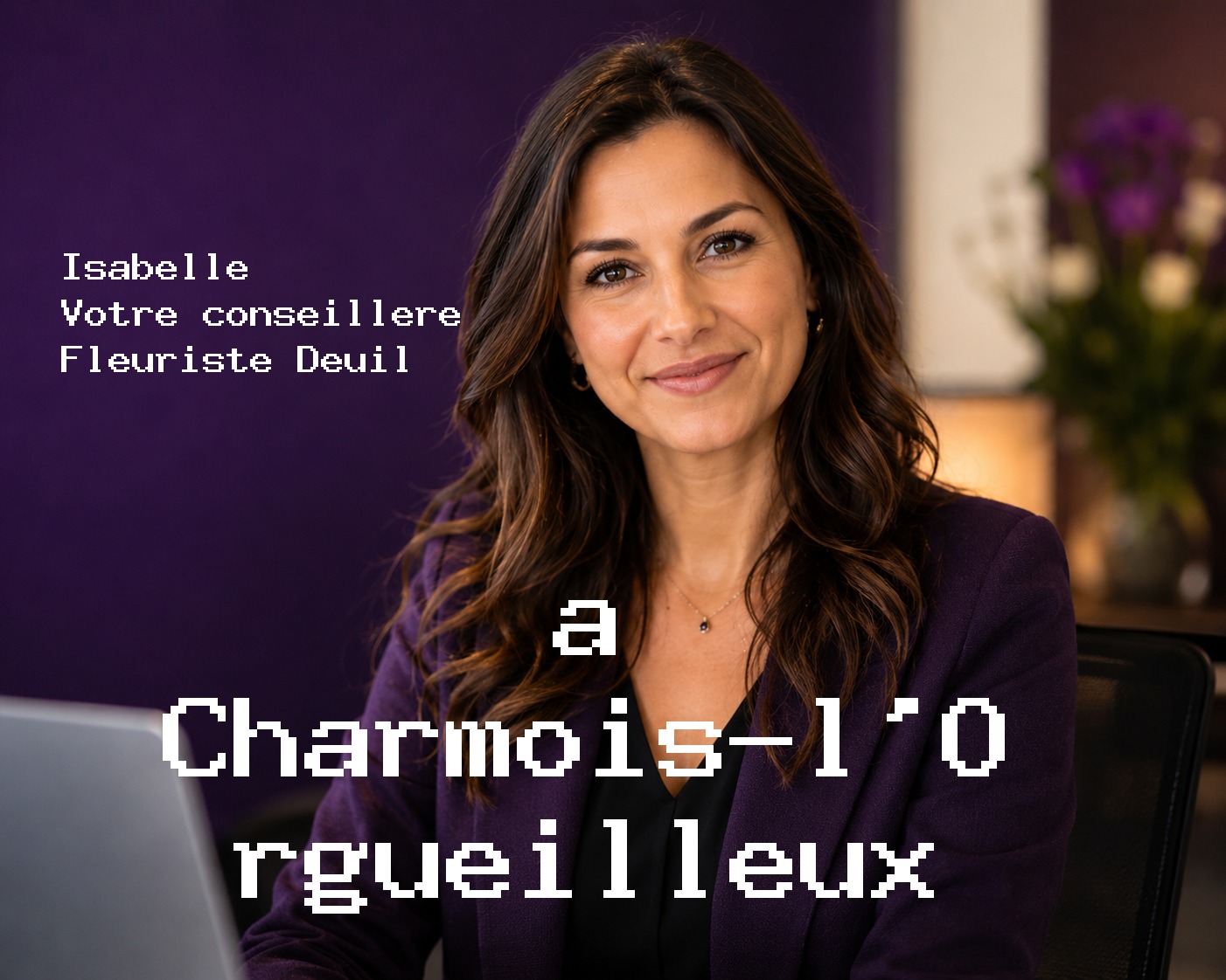 Isabelle, votre conseillère Fleuriste Deuil à Charmois-l'Orgueilleux