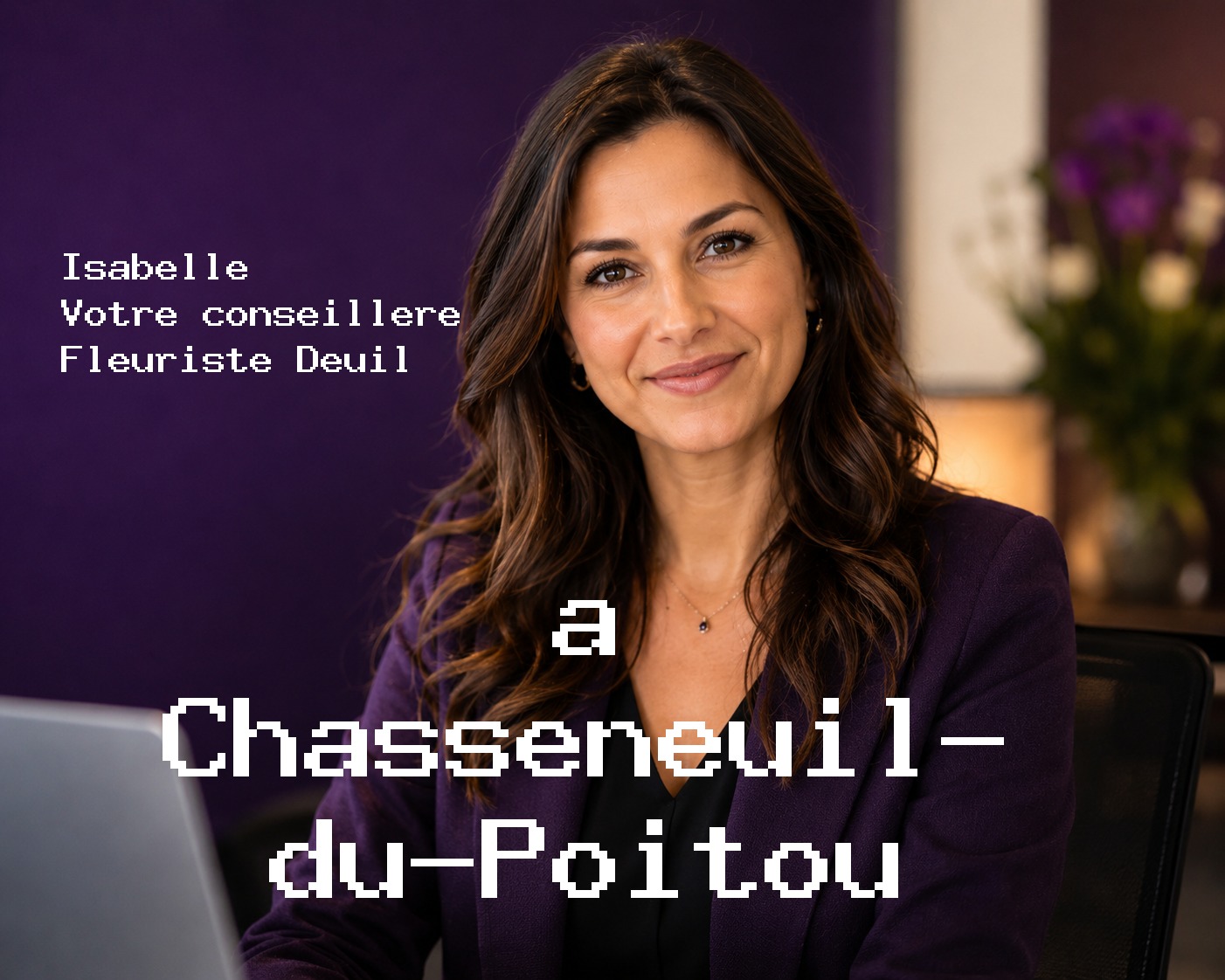 Isabelle, votre conseillère Fleuriste Deuil à Chasseneuil-du-Poitou
