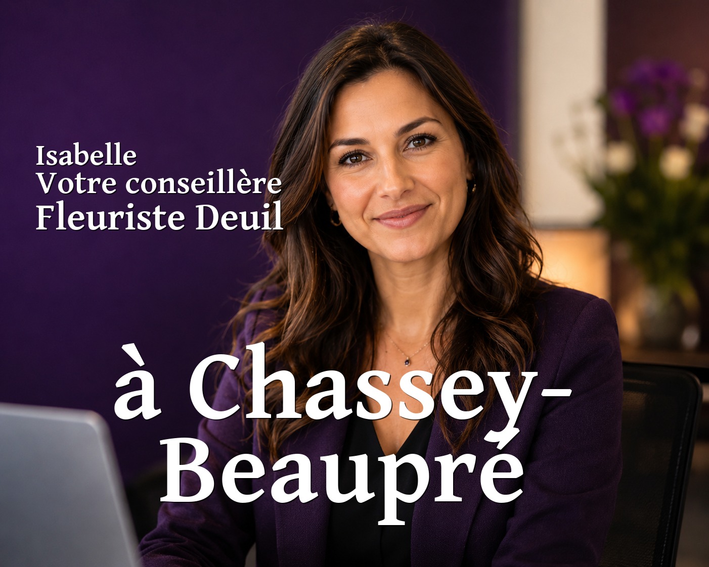 Isabelle, votre conseillère Fleuriste Deuil à Chassey-Beaupré