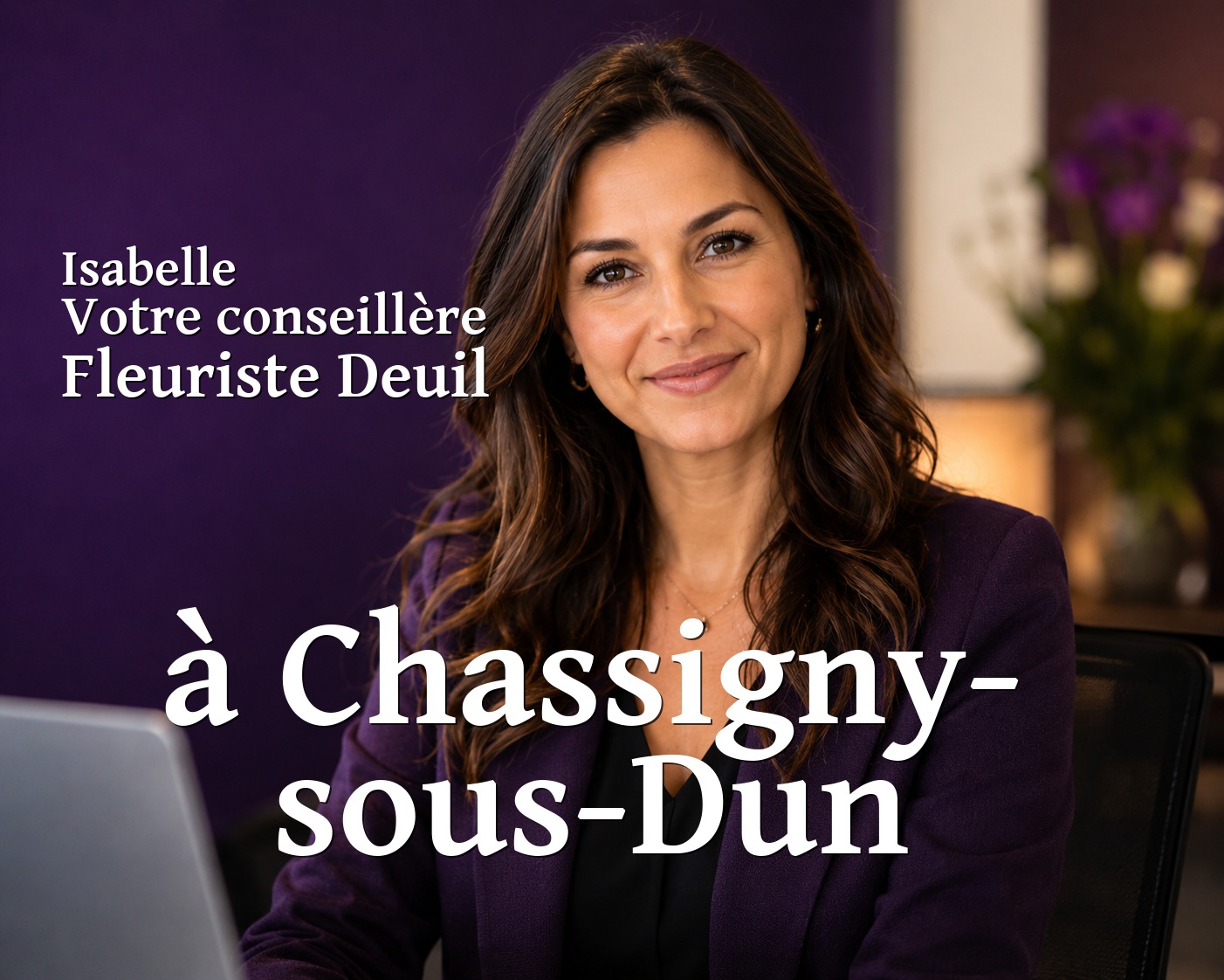 Isabelle, votre conseillère Fleuriste Deuil à Chassigny-sous-Dun
