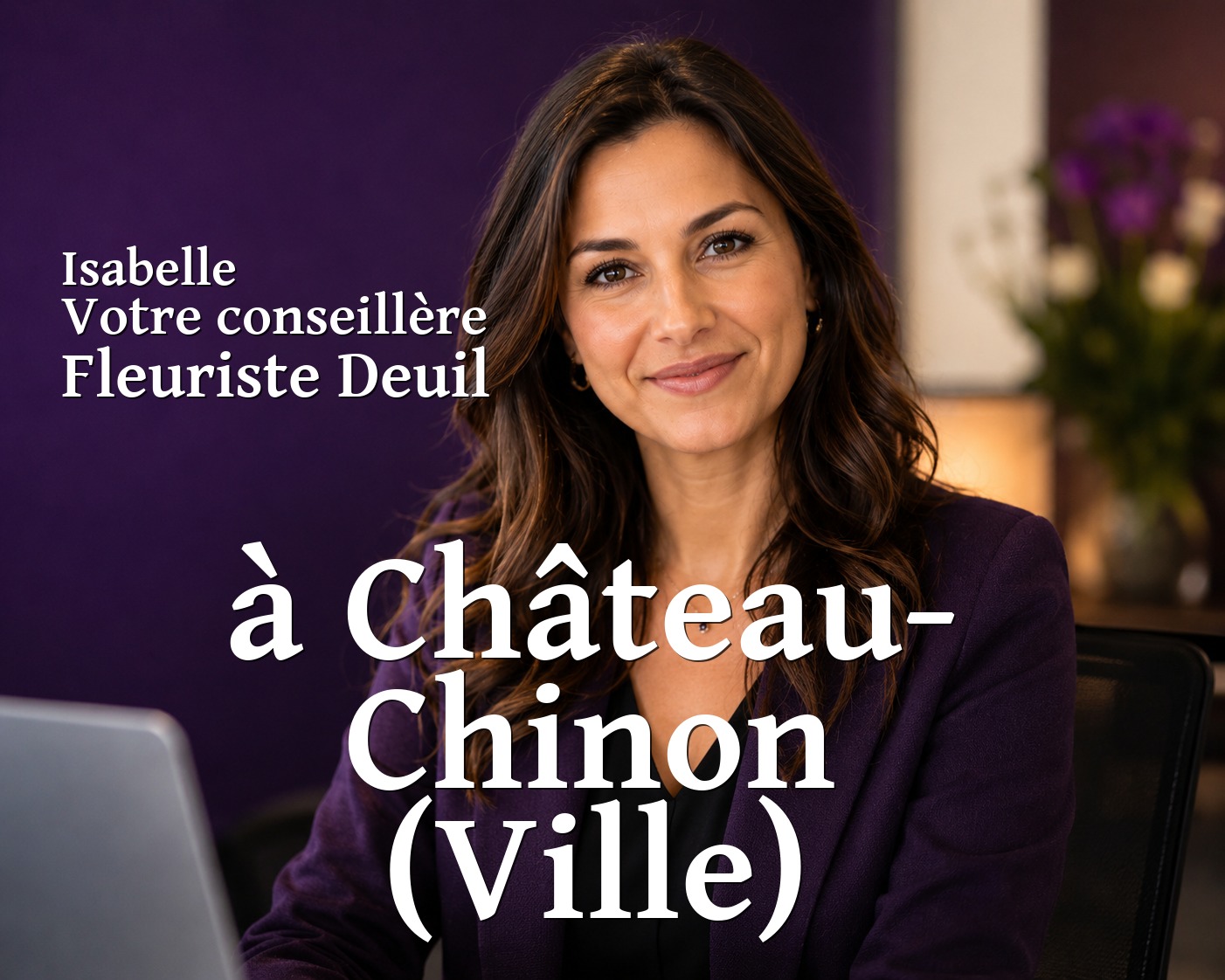 Isabelle, votre conseillère Fleuriste Deuil à Château-Chinon (Ville)