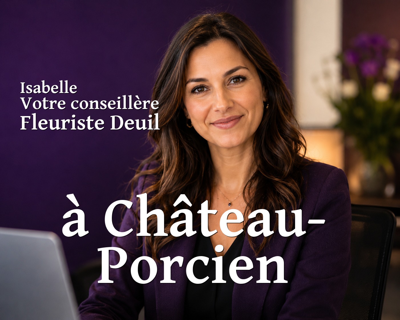 Isabelle, votre conseillère Fleuriste Deuil à Château-Porcien