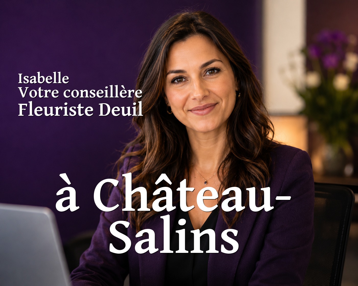 Isabelle, votre conseillère Fleuriste Deuil à Château-Salins