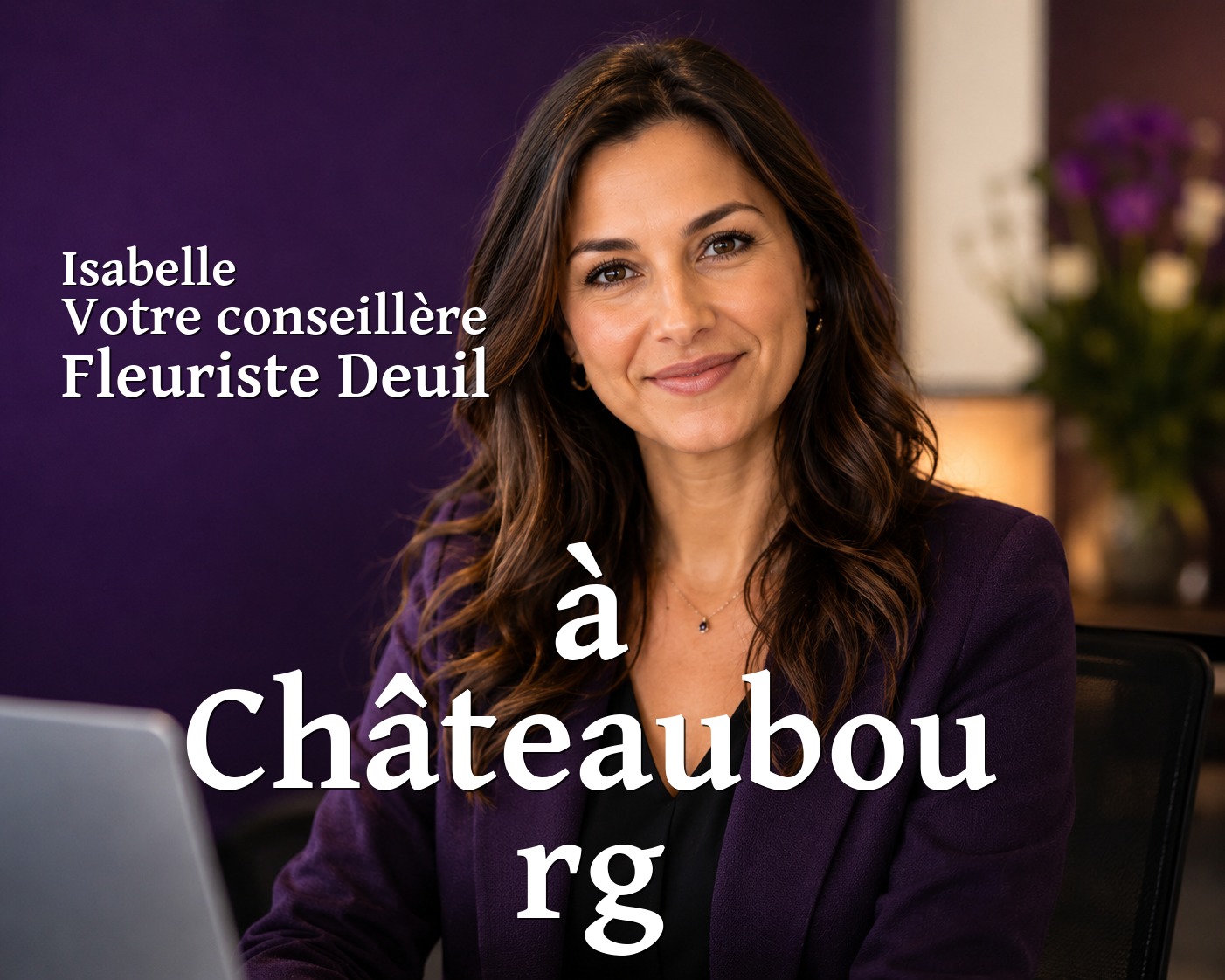 Isabelle, votre conseillère Fleuriste Deuil à Châteaubourg