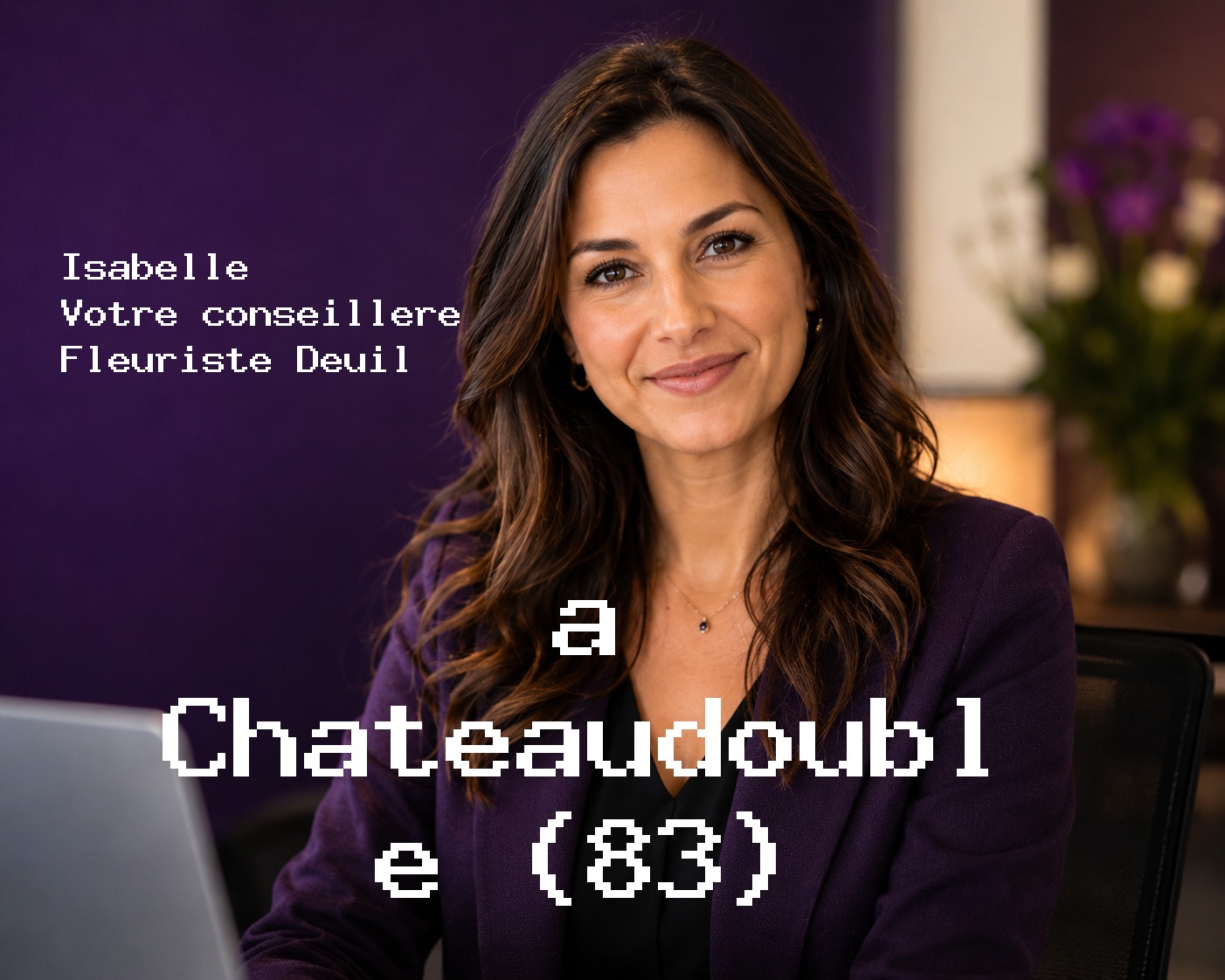 Isabelle, votre conseillère Fleuriste Deuil à Châteaudouble (83)