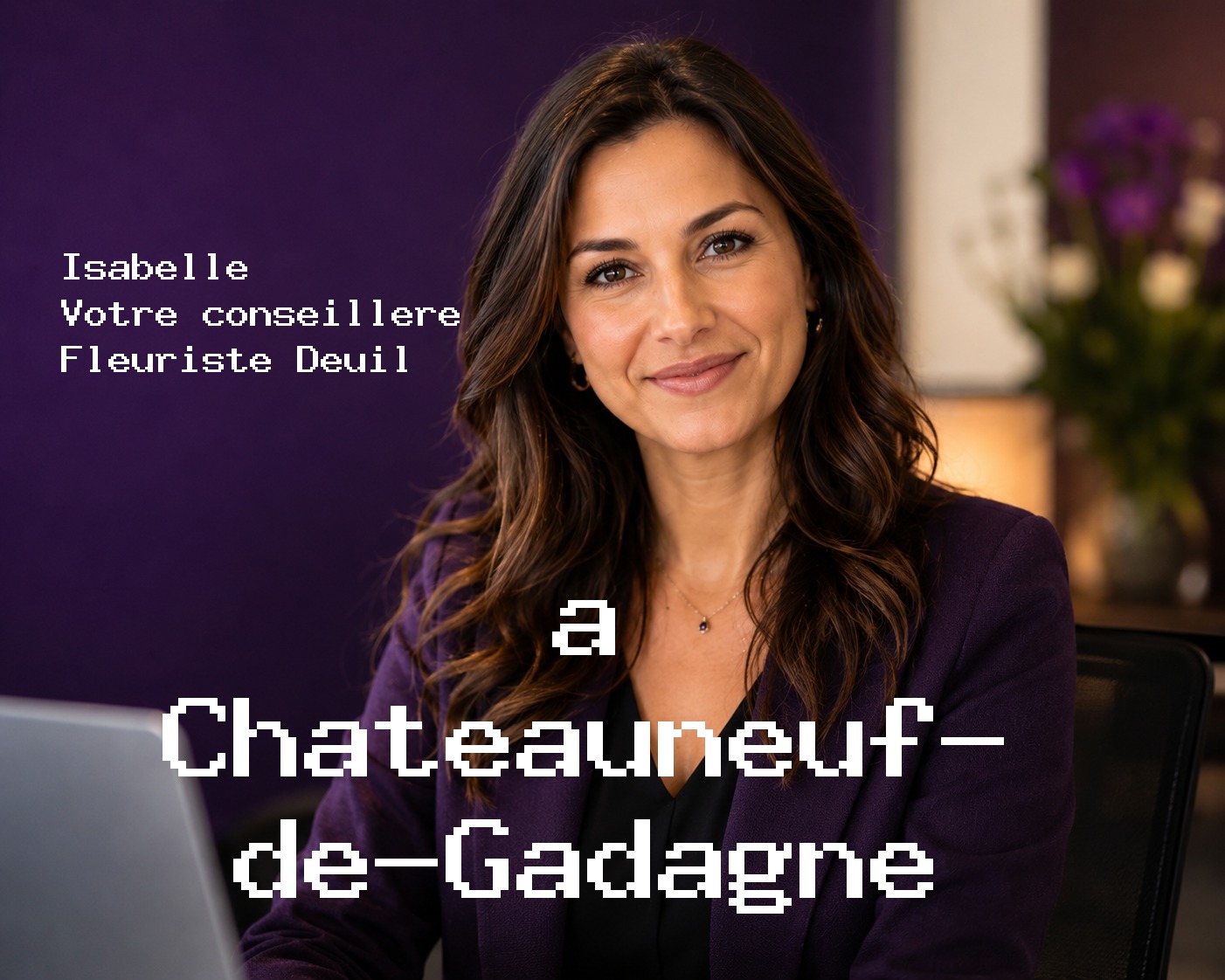 Isabelle, votre conseillère Fleuriste Deuil à Châteauneuf-de-Gadagne
