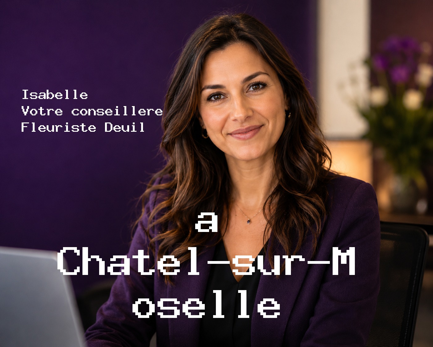 Isabelle, votre conseillère Fleuriste Deuil à Châtel-sur-Moselle