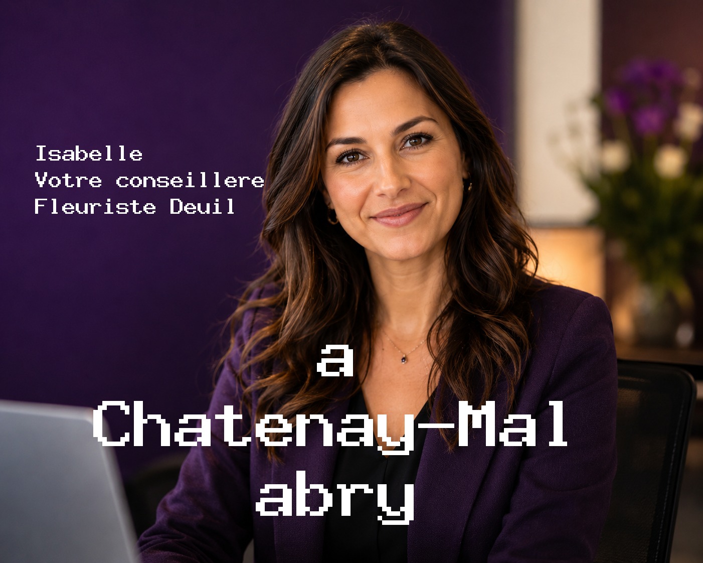 Isabelle, votre conseillère Fleuriste Deuil à Châtenay-Malabry