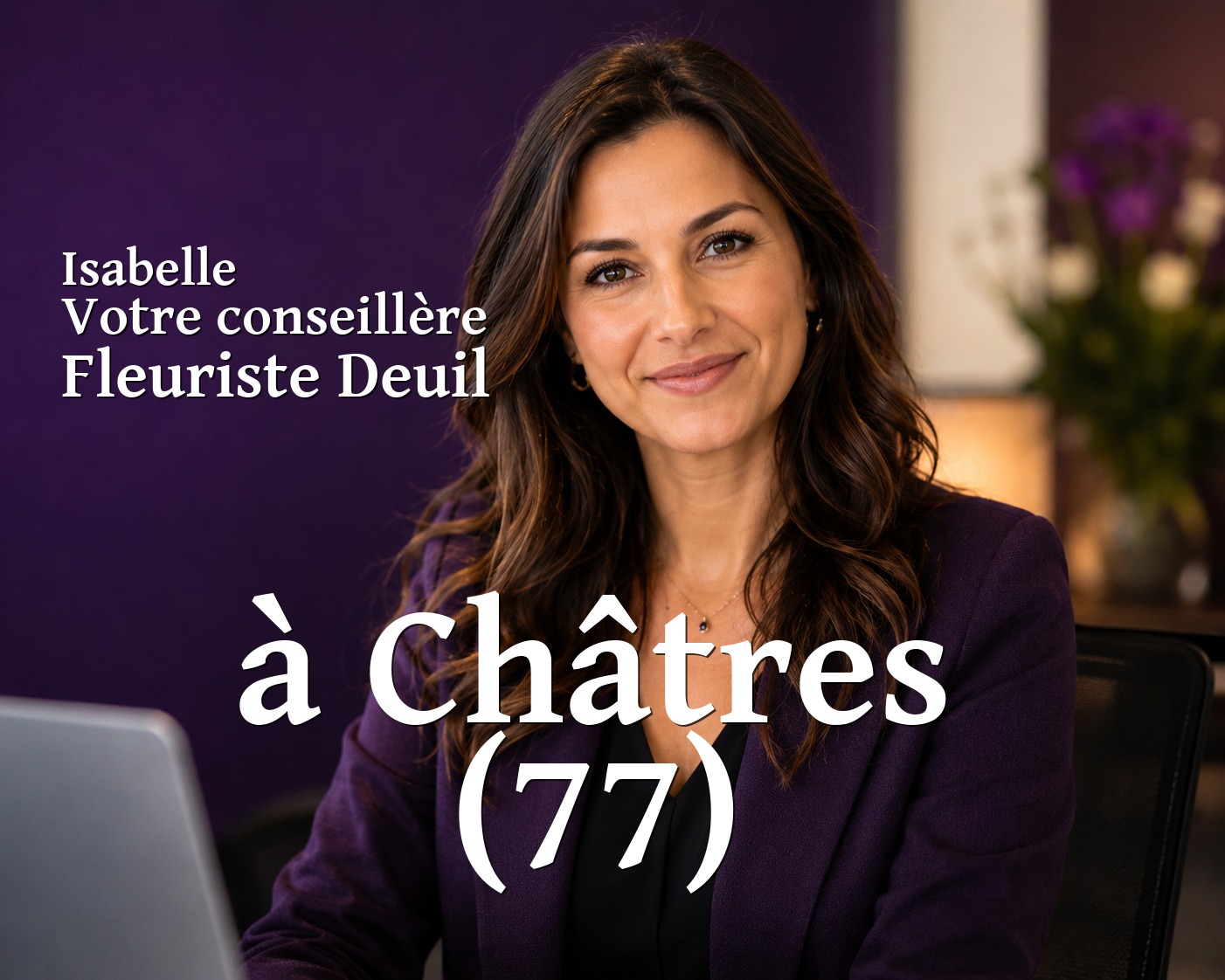 Isabelle, votre conseillère Fleuriste Deuil à Châtres (77)