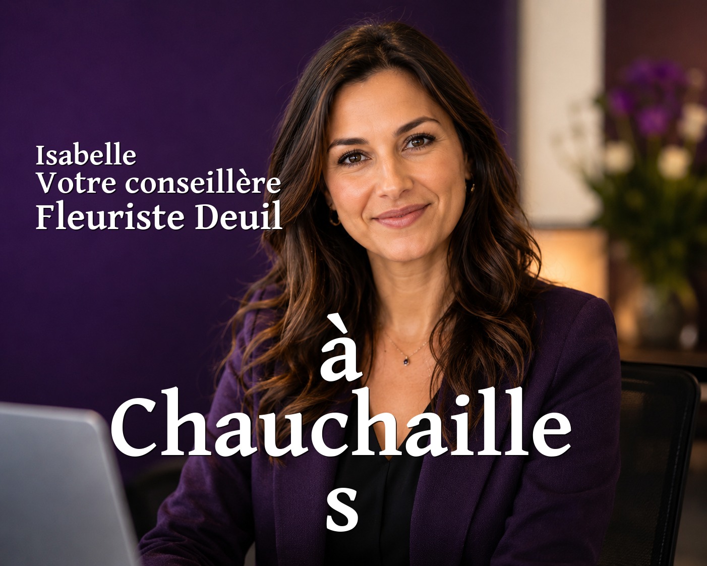 Isabelle, votre conseillère Fleuriste Deuil à Chauchailles