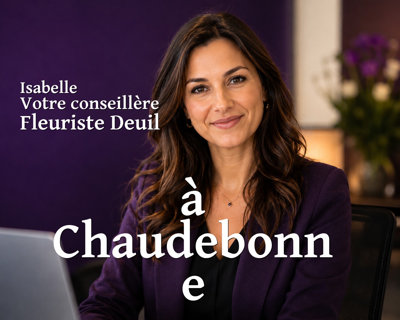 Isabelle, votre conseillère Fleuriste Deuil à Chaudebonne