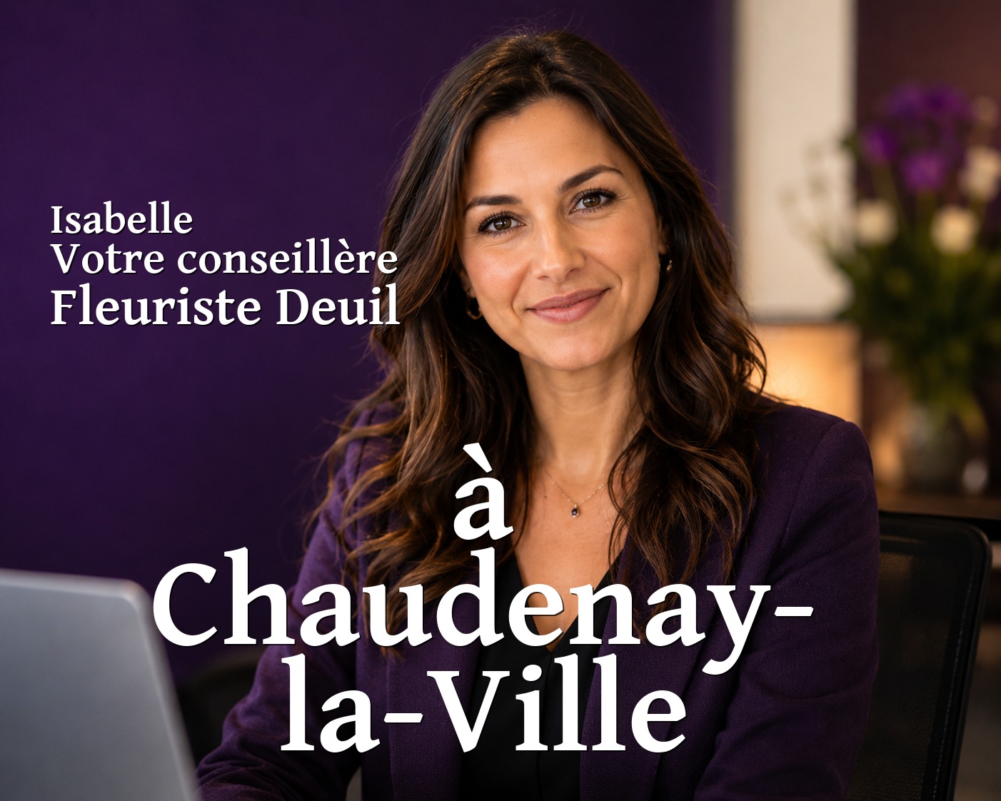 Isabelle, votre conseillère Fleuriste Deuil à Chaudenay-la-Ville
