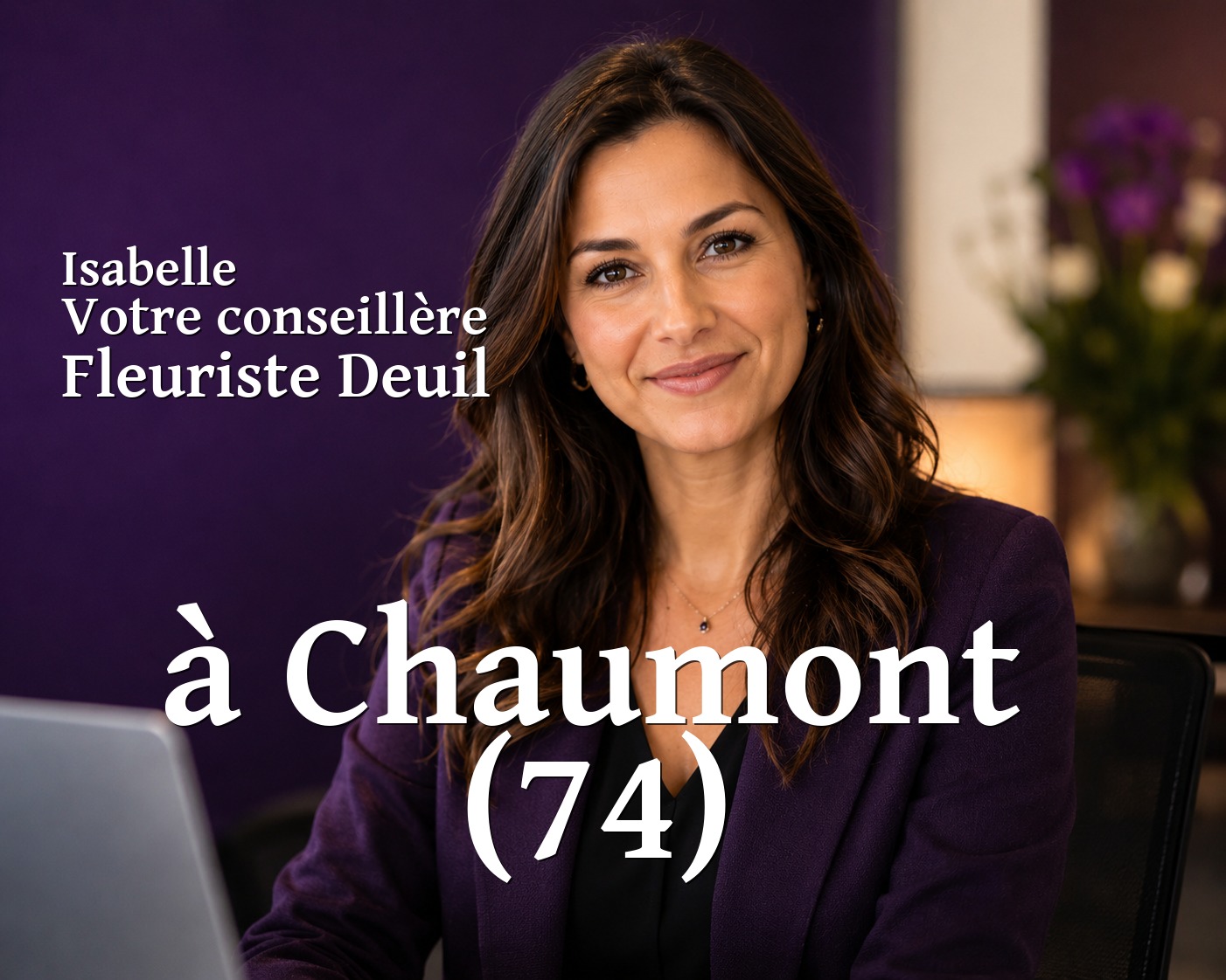Isabelle, votre conseillère Fleuriste Deuil à Chaumont (74)