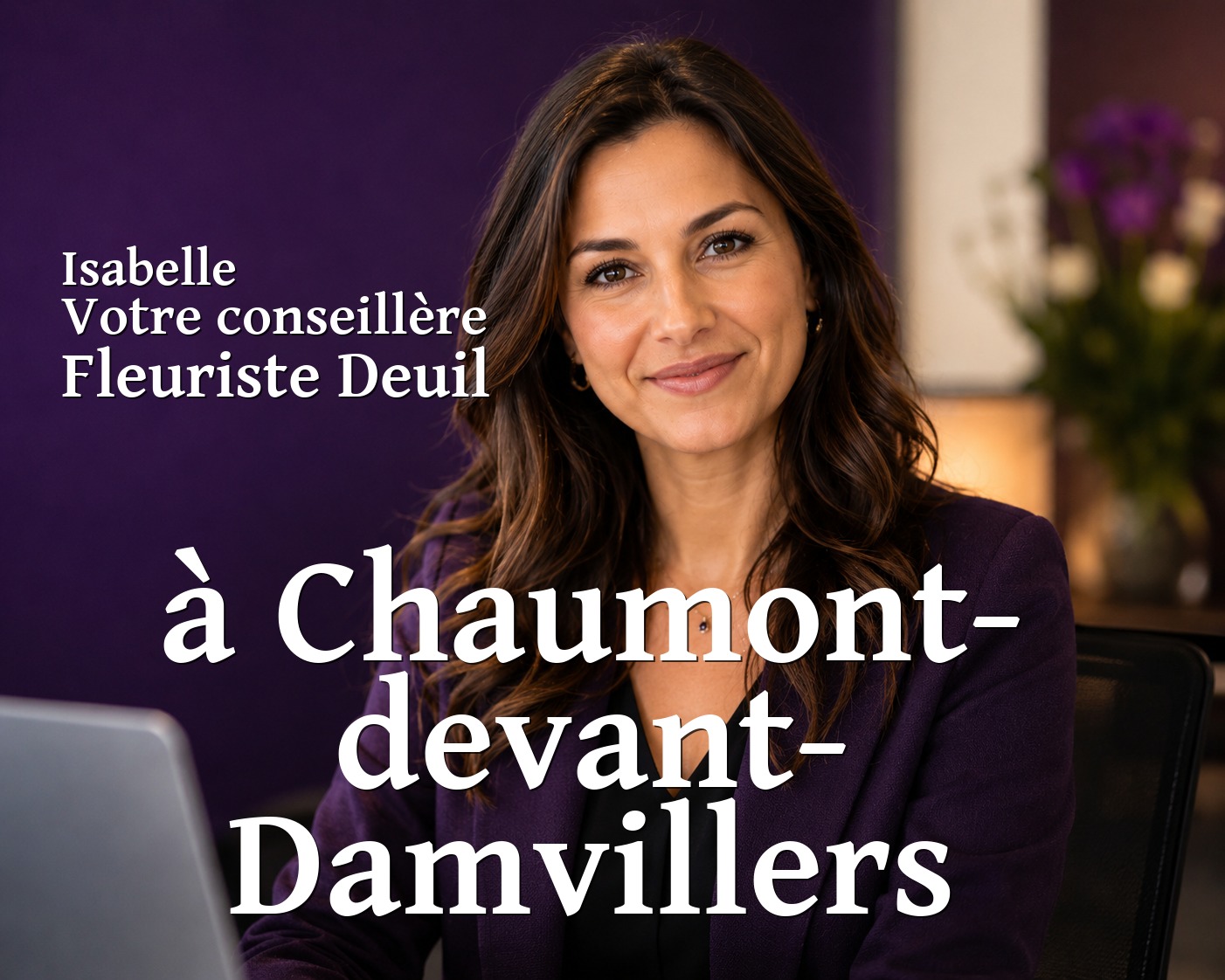 Isabelle, votre conseillère Fleuriste Deuil à Chaumont-devant-Damvillers