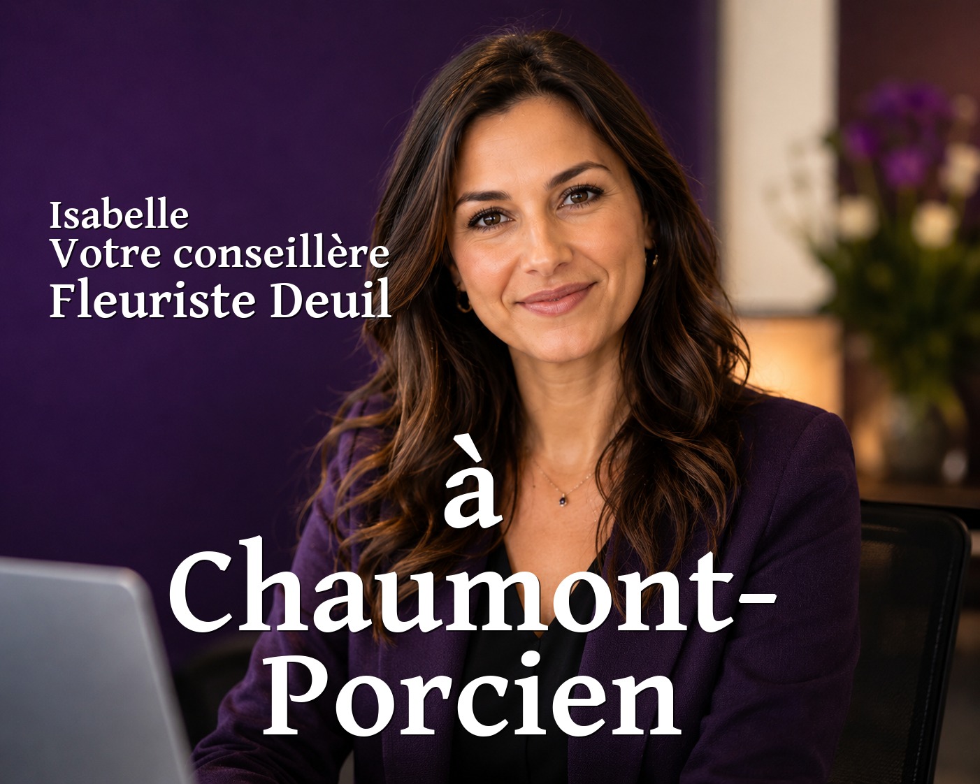 Isabelle, votre conseillère Fleuriste Deuil à Chaumont-Porcien