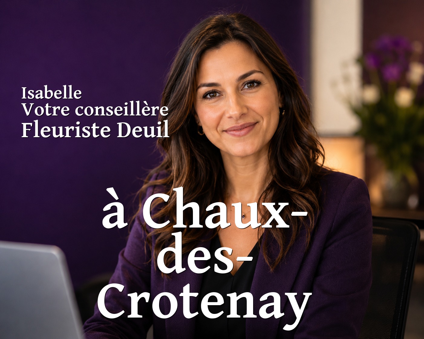 Isabelle, votre conseillère Fleuriste Deuil à Chaux-des-Crotenay