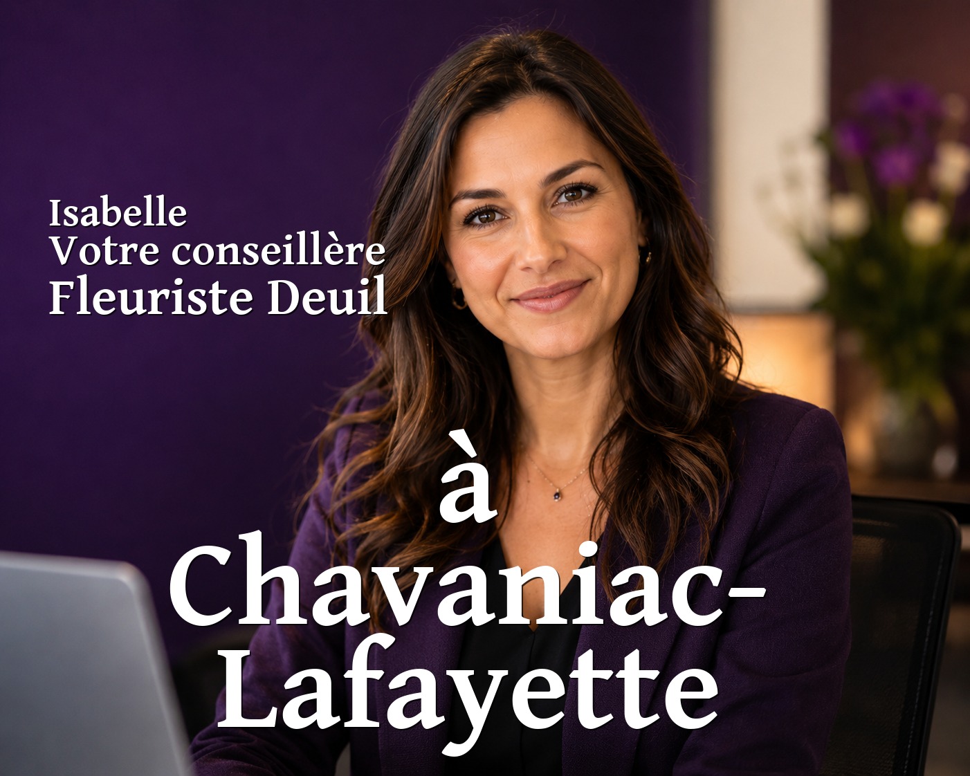 Isabelle, votre conseillère Fleuriste Deuil à Chavaniac-Lafayette