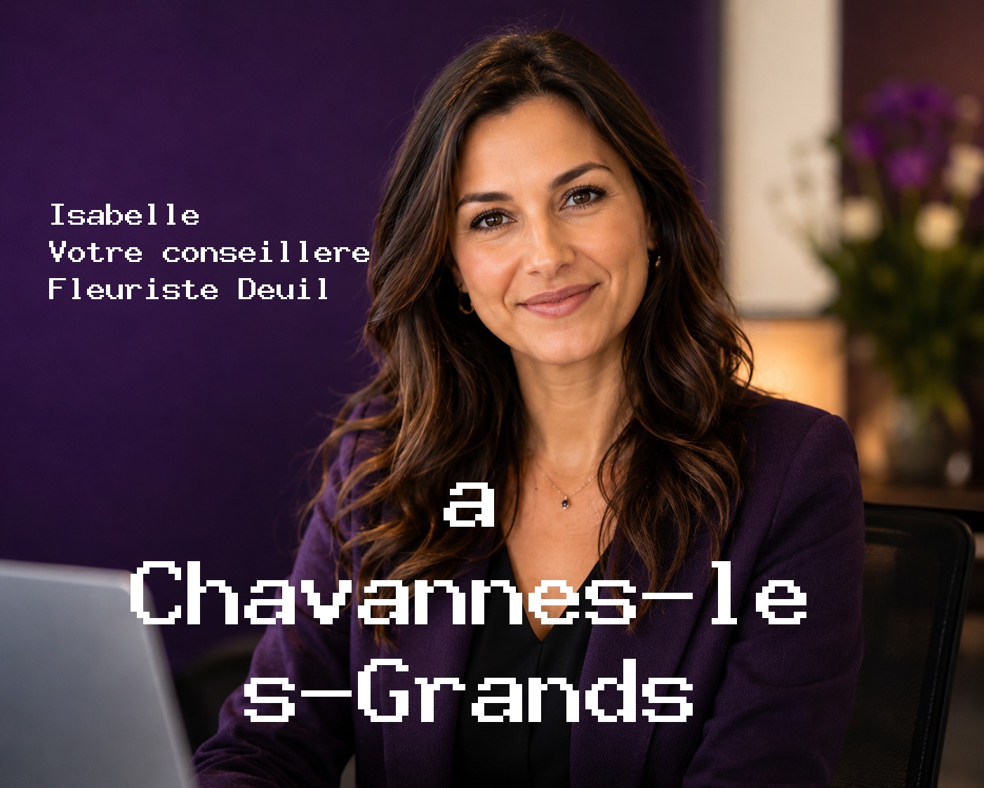 Isabelle, votre conseillère Fleuriste Deuil à Chavannes-les-Grands