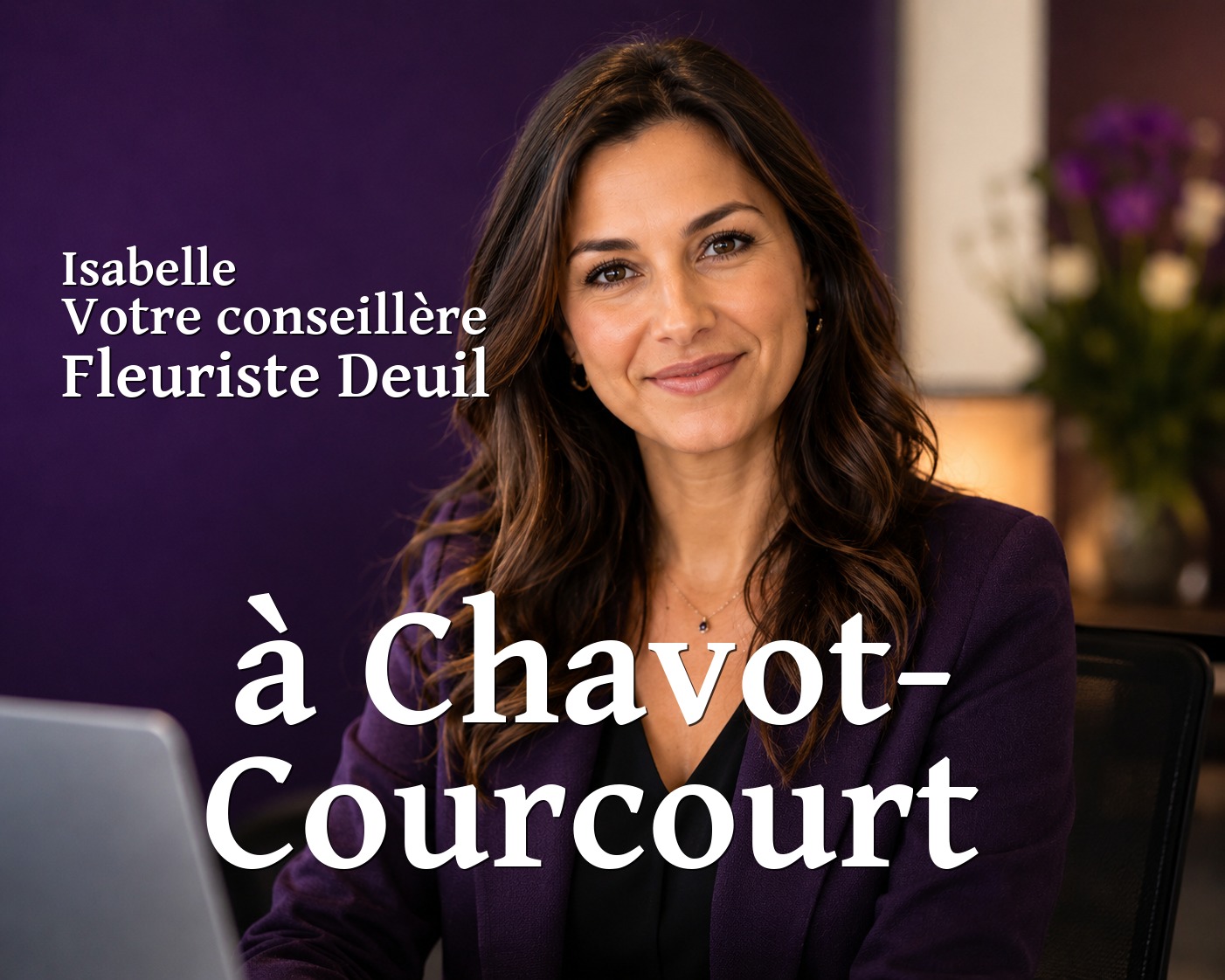 Isabelle, votre conseillère Fleuriste Deuil à Chavot-Courcourt