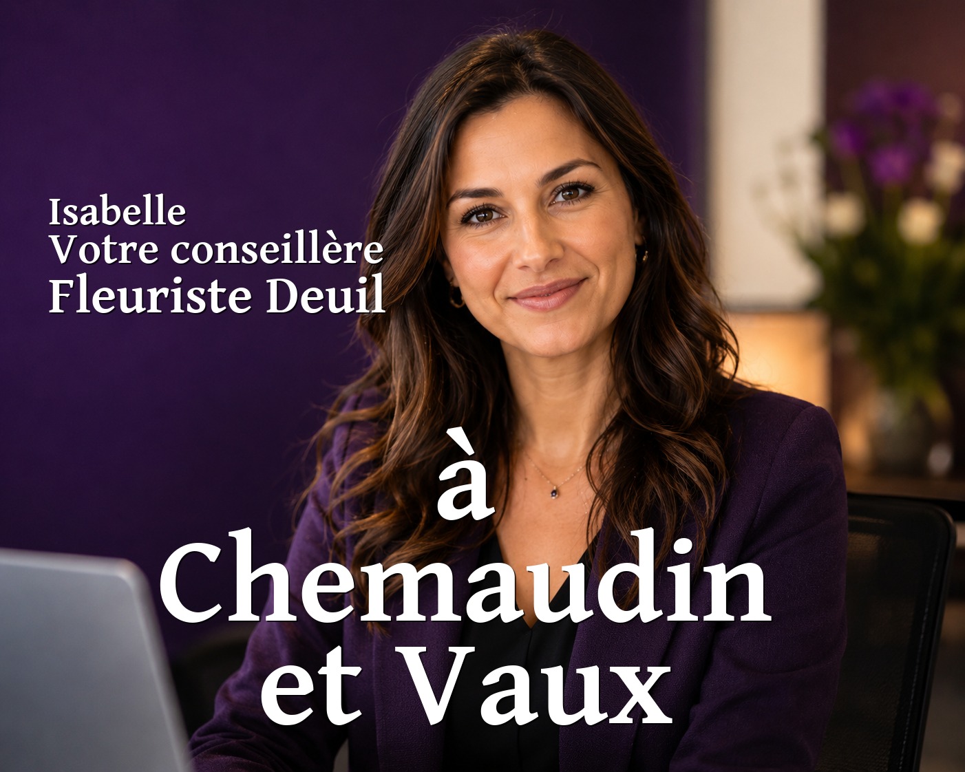 Isabelle, votre conseillère Fleuriste Deuil à Chemaudin et Vaux