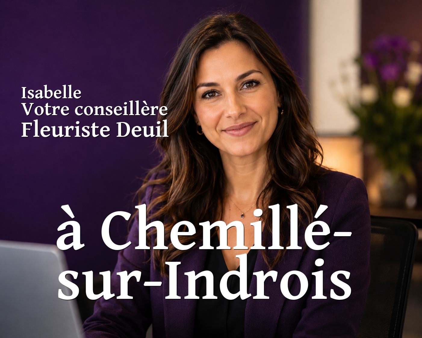 Isabelle, votre conseillère Fleuriste Deuil à Chemillé-sur-Indrois