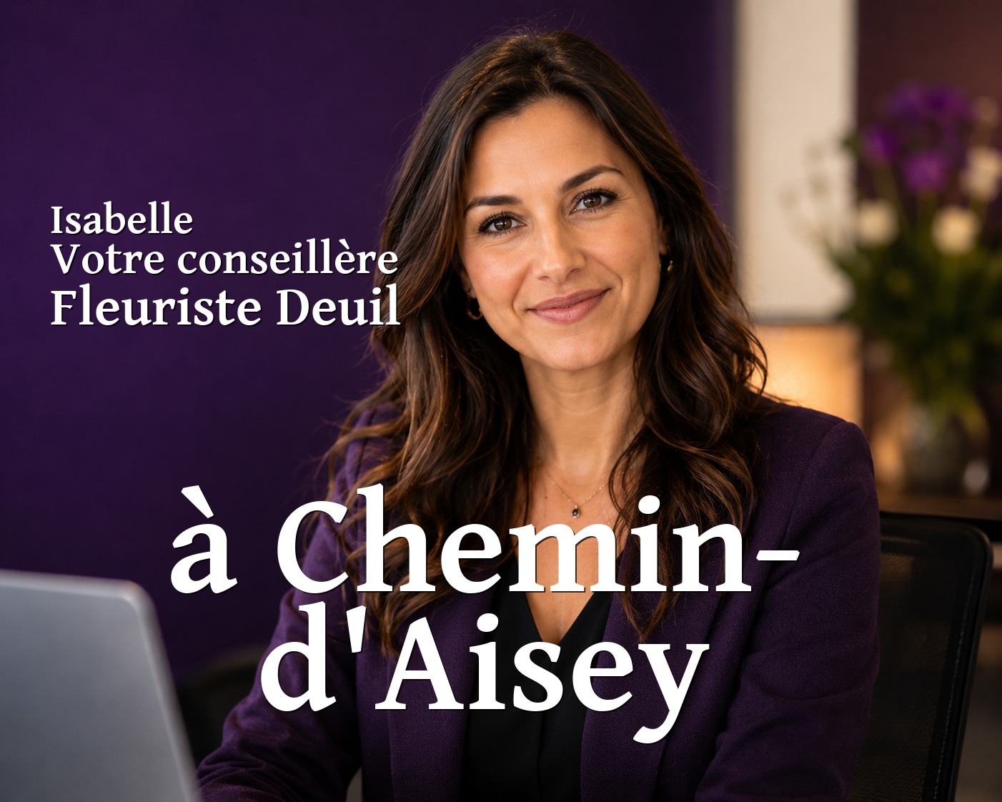 Isabelle, votre conseillère Fleuriste Deuil à Chemin-d'Aisey