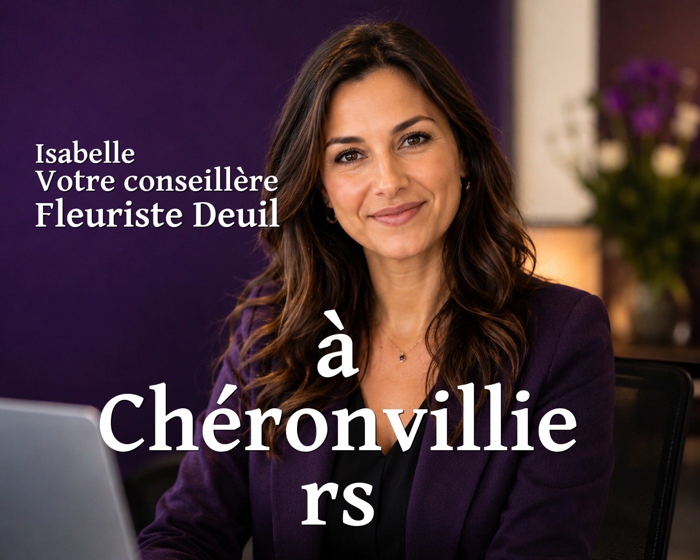 Isabelle, votre conseillère Fleuriste Deuil à Chéronvilliers